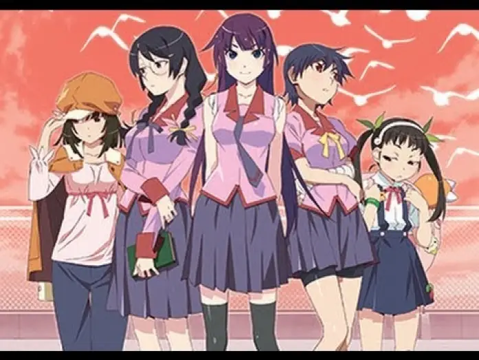 Видео к сериалу Истории монстров — Bakemonogatari Trailer