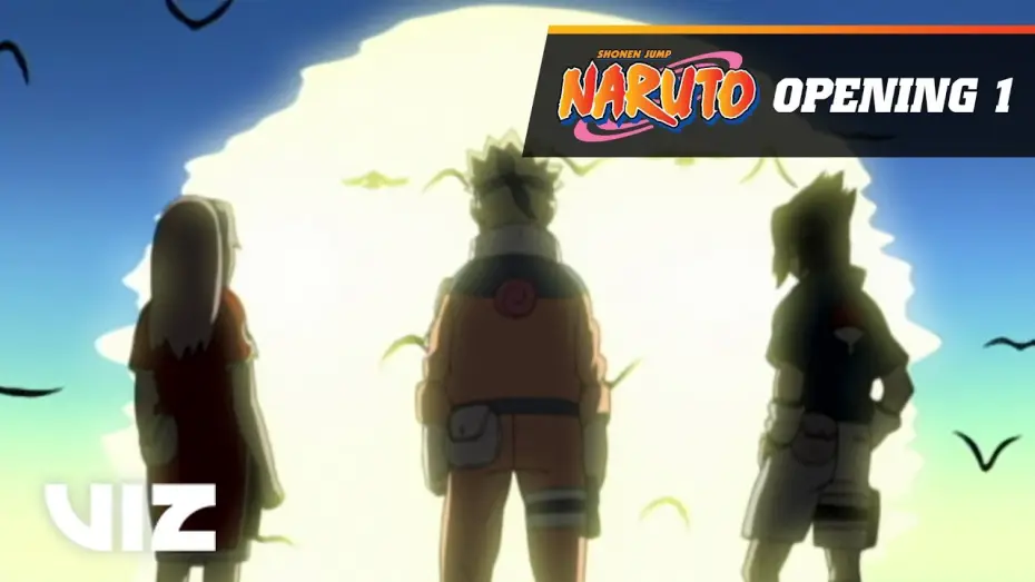 Видео к сериалу Наруто — Naruto | Opening 1 - R★O★C★K★S | VIZ