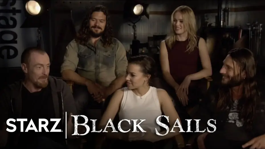 Видео к сериалу Чёрные паруса — Black Sails | The Cast Answer Your Questions | STARZ