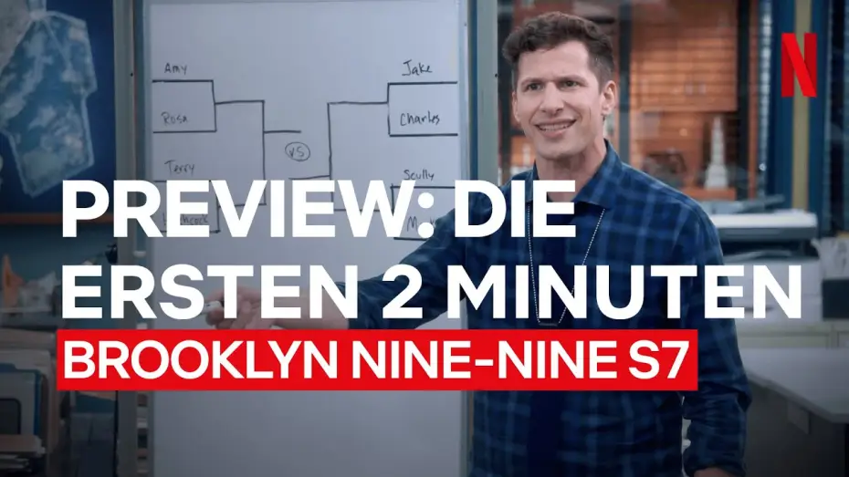 Видео к сериалу Бруклин 9-9 — Brooklyn Nine-Nine: Staffel 7 | Preview: Die ersten Minuten von Brooklyn Nine-Nine Staffel 7 | Deutsch HD