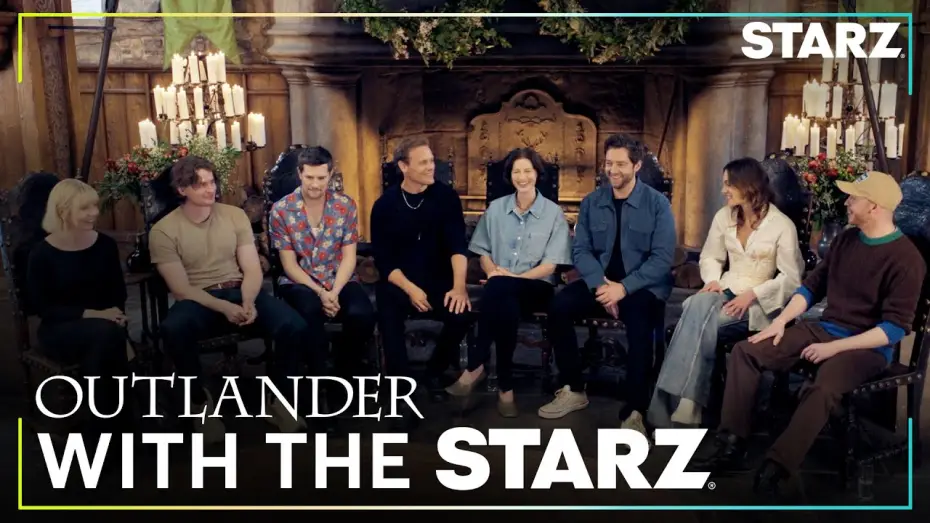 Видео к сериалу Чужестранка — Outlander Cast Walk Down Memory Lane - Season 8