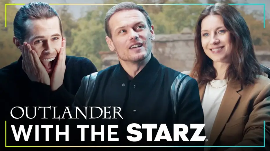 Видео к сериалу Чужестранка — The Cast of Outlander Play ‘Fill in the Blank’ - Season 7