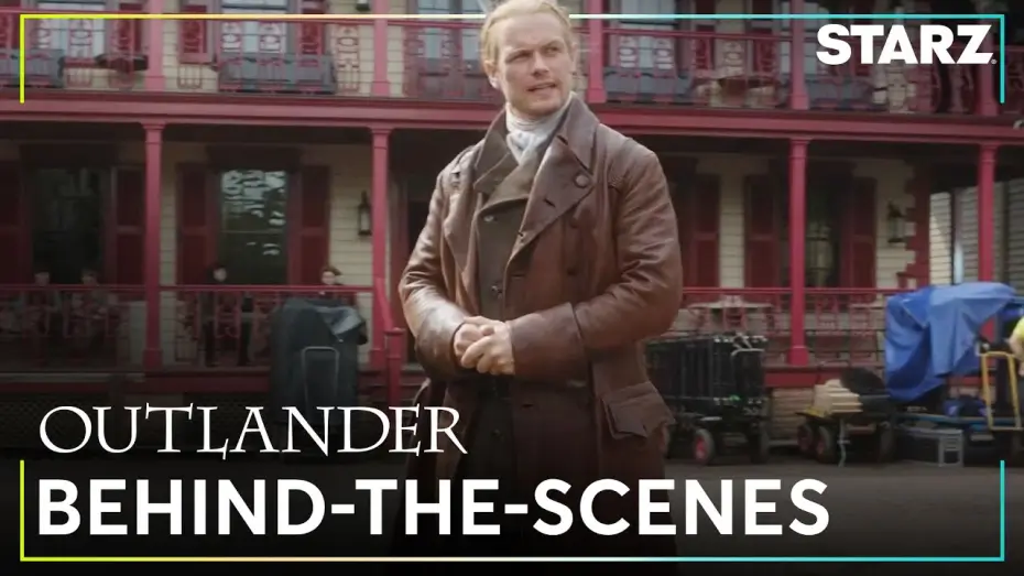 Видео к сериалу Чужестранка — BTS: Wilmington Set Tour with the Cast