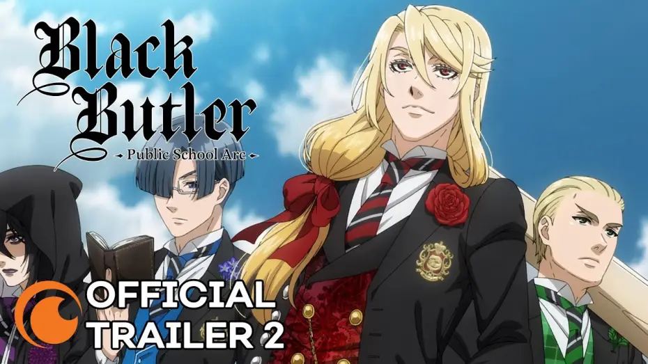 Видео к сериалу Темный дворецкий — Public School Arc Official Trailer 2 [Subtitled]
