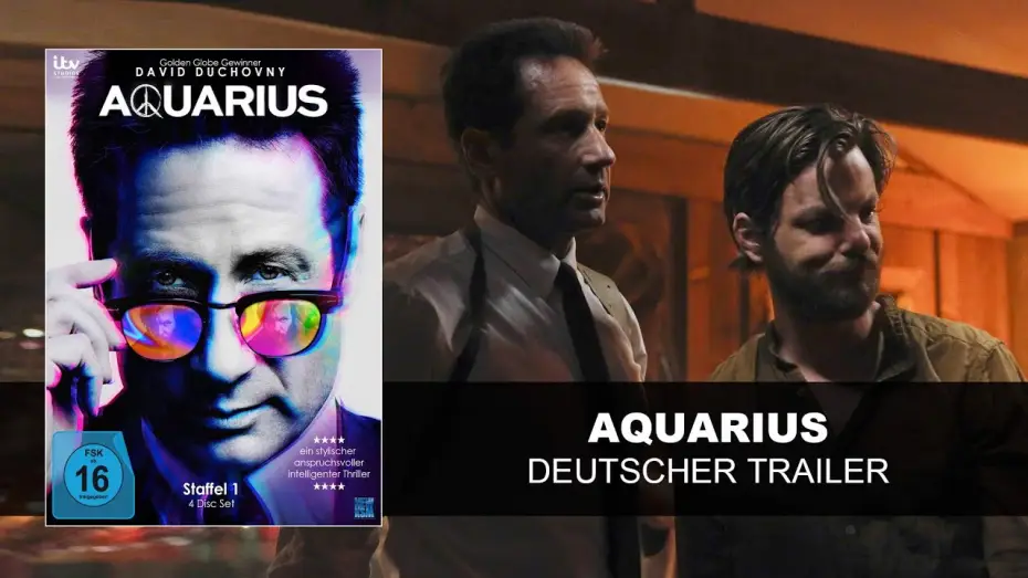 Видео к сериалу Водолей — Aquarius (Deutscher Trailer) | David Duchovny | HD | KSM