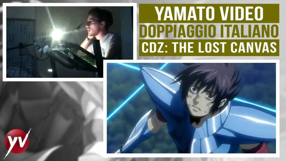 Видео к сериалу Рыцари Зодиака OVA-4 — Simone Lupinacci doppia Tenma di Pegasus in Saint Seiya: The Lost Canvas - Anteprima Yamato Video