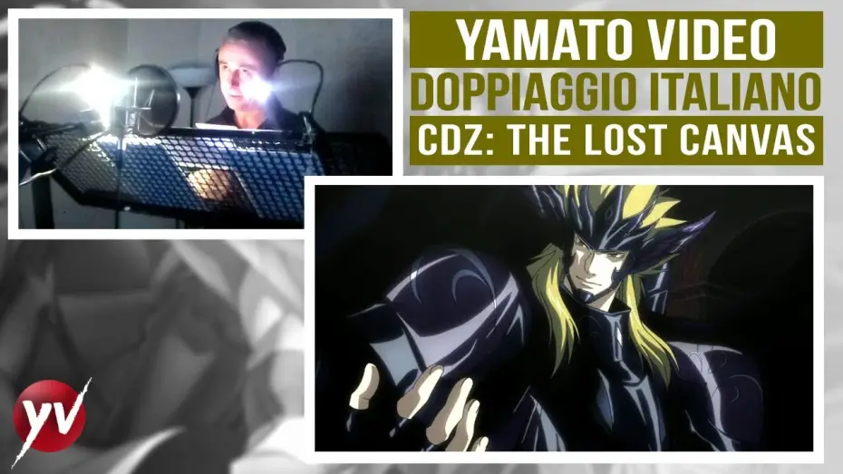 Видео к сериалу Рыцари Зодиака OVA-4 — Tony Sansone doppia Hypnos in Saint Seiya: The Lost Canvas - Anteprima Yamato Video