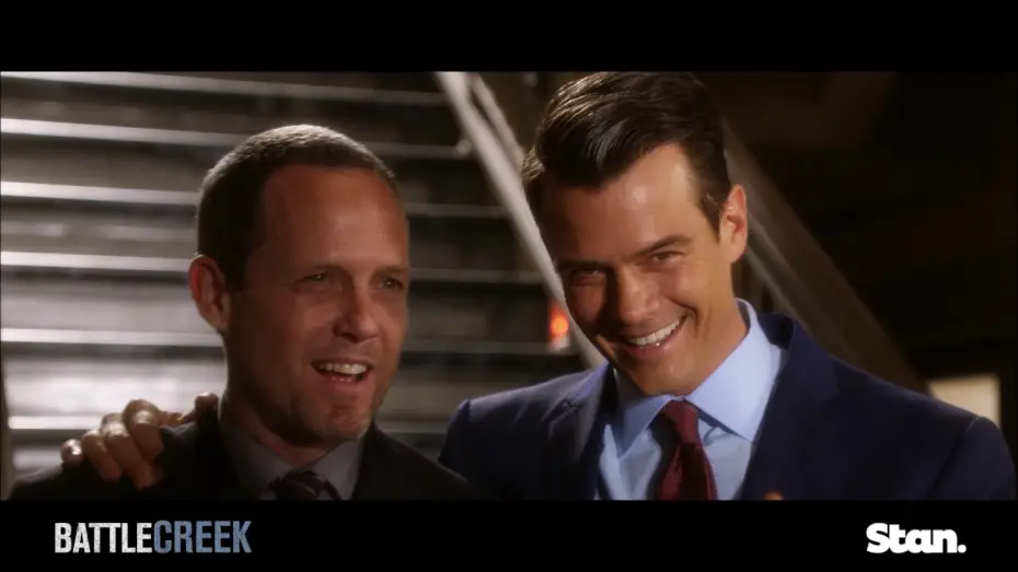 Видео к сериалу Батл Крик — Battle Creek (Trailer) - now streaming on Stan.