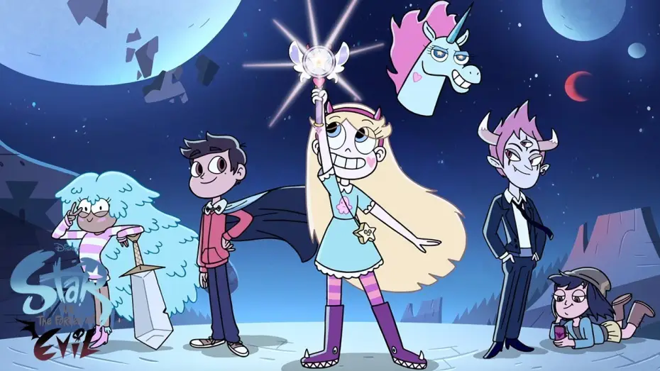 Видео к сериалу Звёздная принцесса и силы зла — Theme Song! | Star vs. the Forces of Evil | Disney Channel