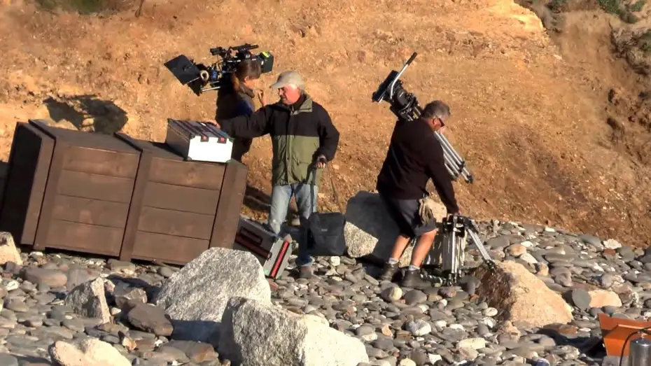 Видео к сериалу Полдарк — Poldark film set July 2014