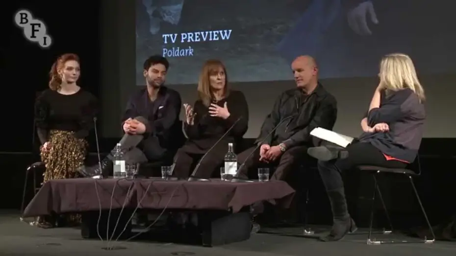 Видео к сериалу Полдарк — Poldark Season 1 Q&A with Aidan Turner + Eleanor Tomlinson | BFI
