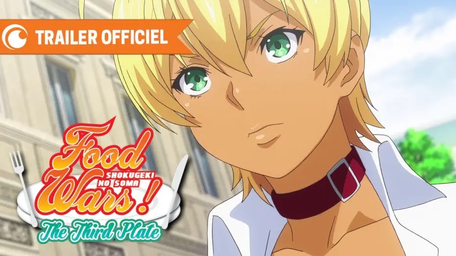 Видео к сериалу Кулинарные поединки Сомы — Food Wars! The Third Plate - Bande Annonce 2 VOST