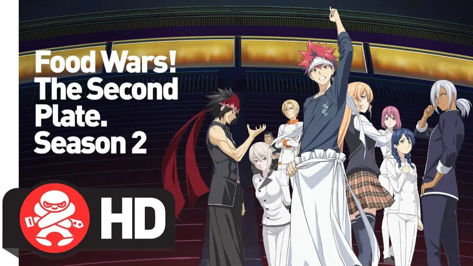 Видео к сериалу Кулинарные поединки Сомы — Второе блюдо — Food Wars: The Second Plate! Complete Season 2 - Official Trailer