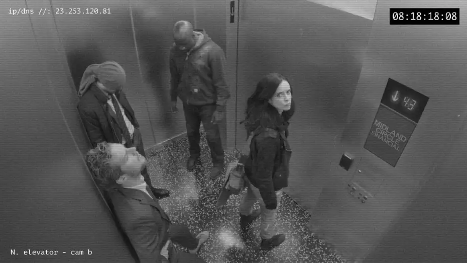 Видео к сериалу Защитники — Midland Circle Security Elevator B