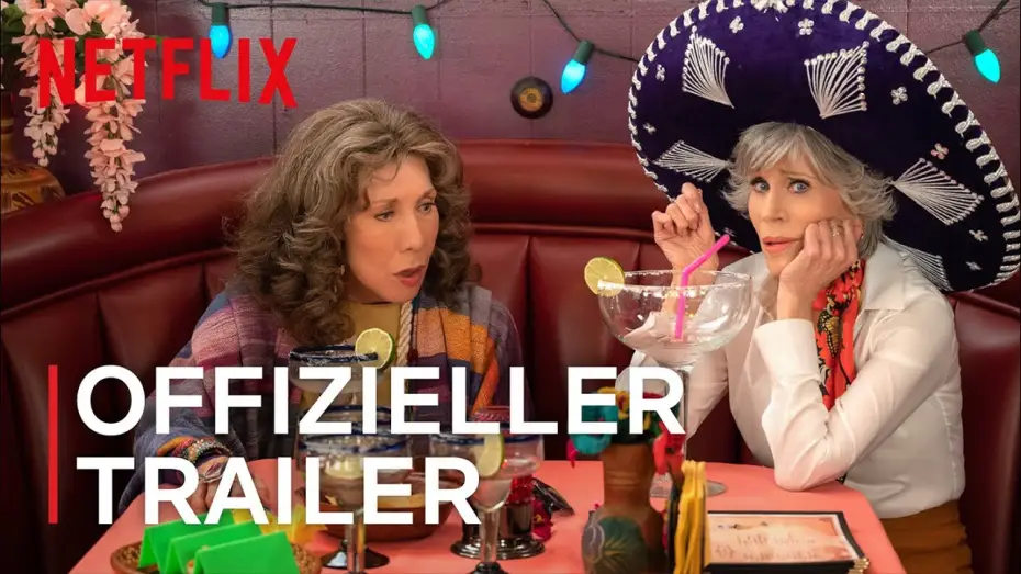 Видео к сериалу Грейс и Фрэнки — Offizieller Trailer: Die letzten Folgen (OmU)