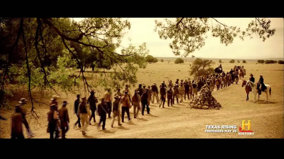 Видео к сериалу Восстание Техаса — Texas Rising, premiering May 25th at 9e/p on HISTORY.