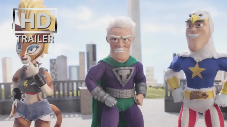 Видео к сериалу Суперособняк — Super Mansion | official tailer US (2015) Bryan Cranston Crackle SDCC
