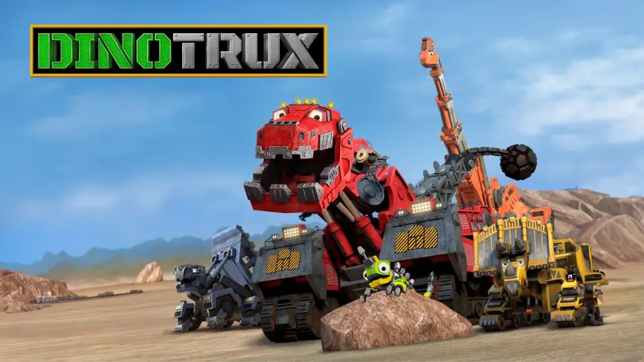 Видео к сериалу Динозавры-грузовики — Dinotrux (trailer 2015) - Serie d'animazione basata sui celebri libri di Chris Gallo