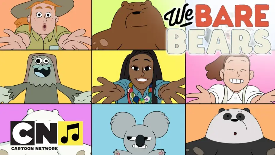 Видео к сериалу Вся правда о медведях — La sigla di Siamo solo orsi | We Bare Bears | Cartoon Network Italia