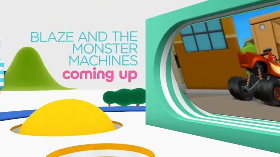 Видео к сериалу Вспыш и чудо-машинки — Nick Jr. SPTP - Blaze and the Monster Machines Up Next Bumpers (2012/HQ/RARE) @CartoonNetworkandNicktoons-r4f