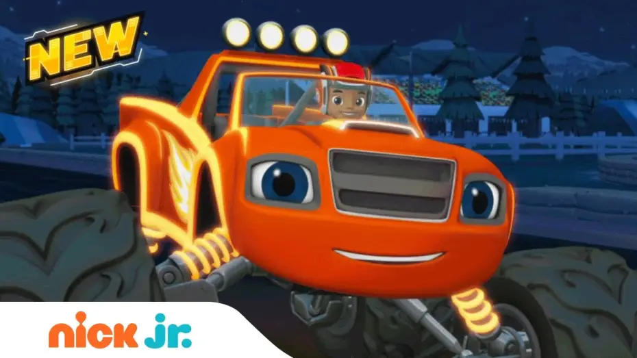 Видео к сериалу Вспыш и чудо-машинки — 'Blaze Light Riders' Brand-New Special Official Trailer | Blaze and the Monster Machines | Nick Jr.