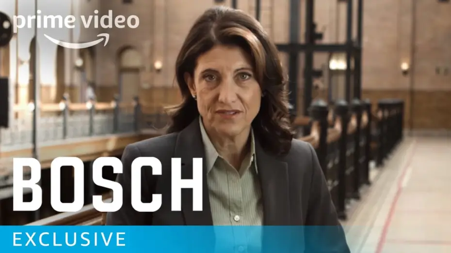 Видео к сериалу Босх — Bosch Season 4 - Exclusive: Behind the Scenes Interview with Amy Aquino | Prime Video