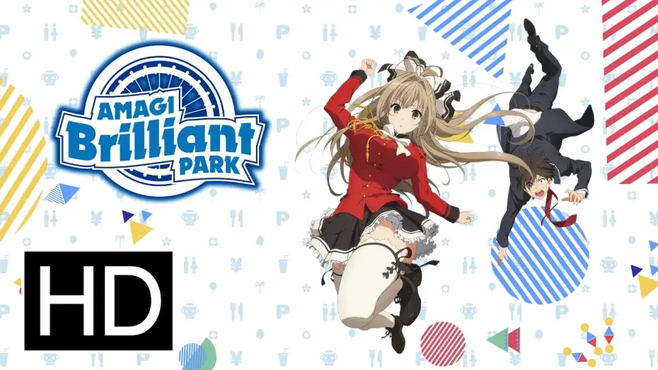 Видео к сериалу Великолепный парк Амаги — Amagi Brilliant Park  Complete Series - Official Trailer