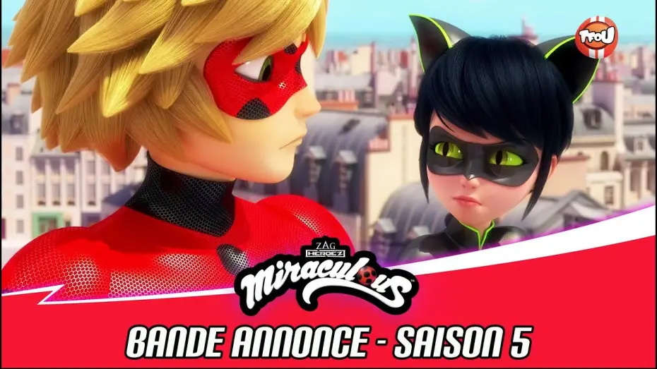 Видео к сериалу Леди Баг и Супер-кот — Miraculous saison 5 - Bande Annonce