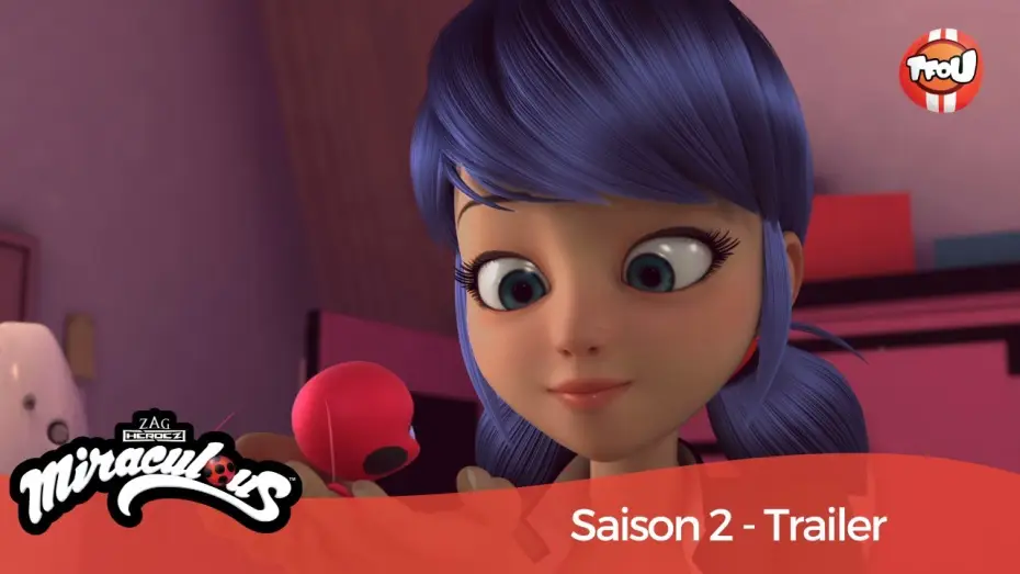Видео к сериалу Леди Баг и Супер-кот — Découvrez en exclusivité le trailer de la saison 2 de Miraculous