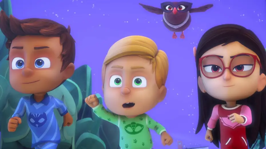 Видео к сериалу Герои в масках — NINJA POWER UP 🌟 NEW Season 5 Trailer 2021 🌟 PJ Masks Official