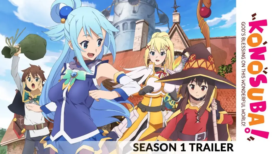 Видео к сериалу Да благословят боги сей расчудесный мир! — KonoSuba Season 1 - Coming to Blu-ray