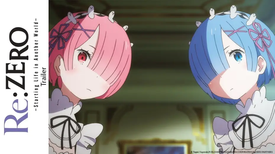 Видео к сериалу Re:ZERO – Жизнь с нуля в альтернативном мире — Re:ZERO en DVD & Blu-Ray - VOSTFR/VF