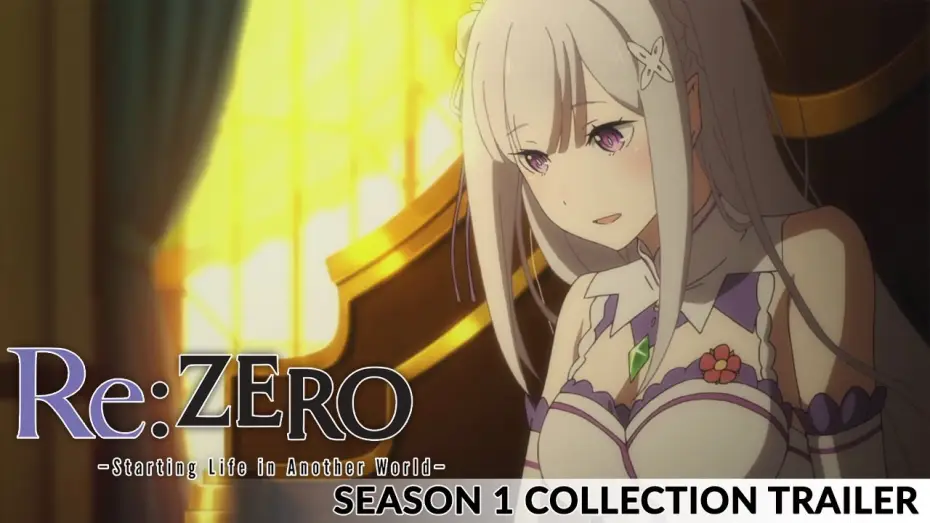 Видео к сериалу Re:ZERO – Жизнь с нуля в альтернативном мире — Re:ZERO Season 1 - Blu-ray Limited Ed. Collection