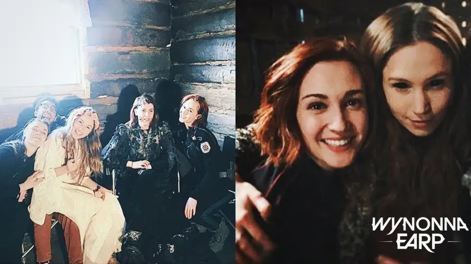 Видео к сериалу Вайнона Эрп — Wynonna Earp Behind The Scenes Season 2 From Twitter [BTS]