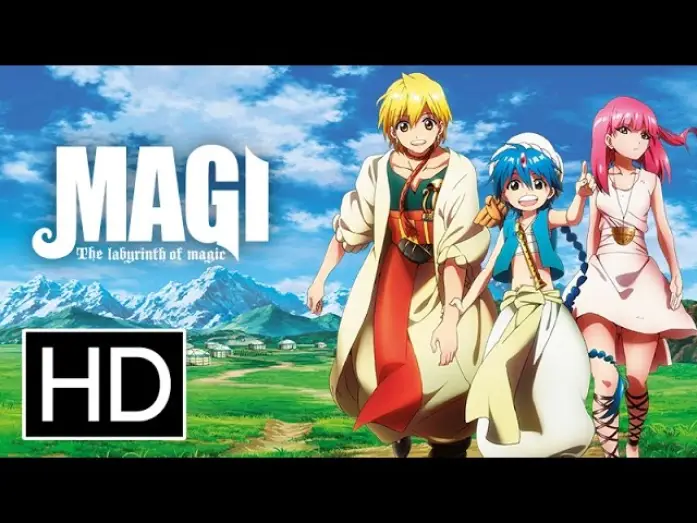 Видео к сериалу Маги — Magi: The Labyrinth of Magic - Official Trailer