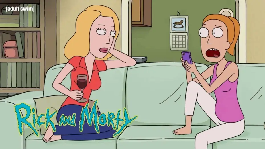 Видео к сериалу Рик и Морти — Summer and Beth’s Season 7 Announcement