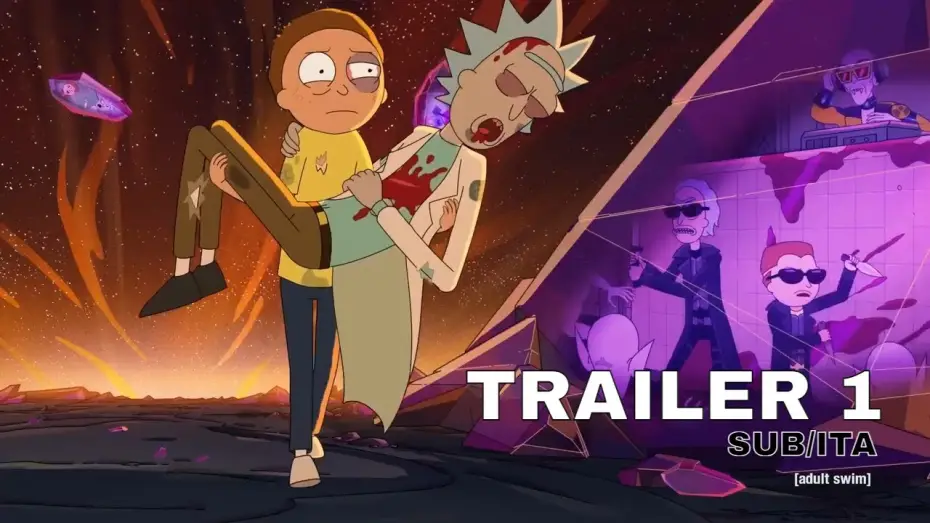 Видео к сериалу Рик и Морти — RICK E MORTY STAGIONE 5 | Full trailer dei nuovi episodi ~ Sub/Ita