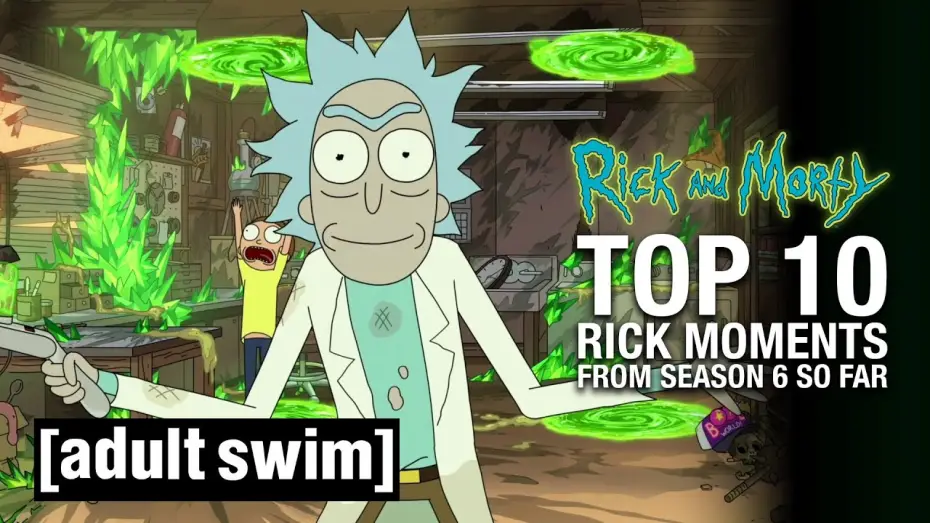 Видео к сериалу Рик и Морти — Top 10 Rick Moments From Season 6 So Far