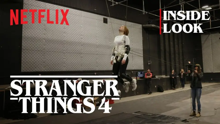 Видео к сериалу Очень странные дела — On the Set of Stranger Things 4