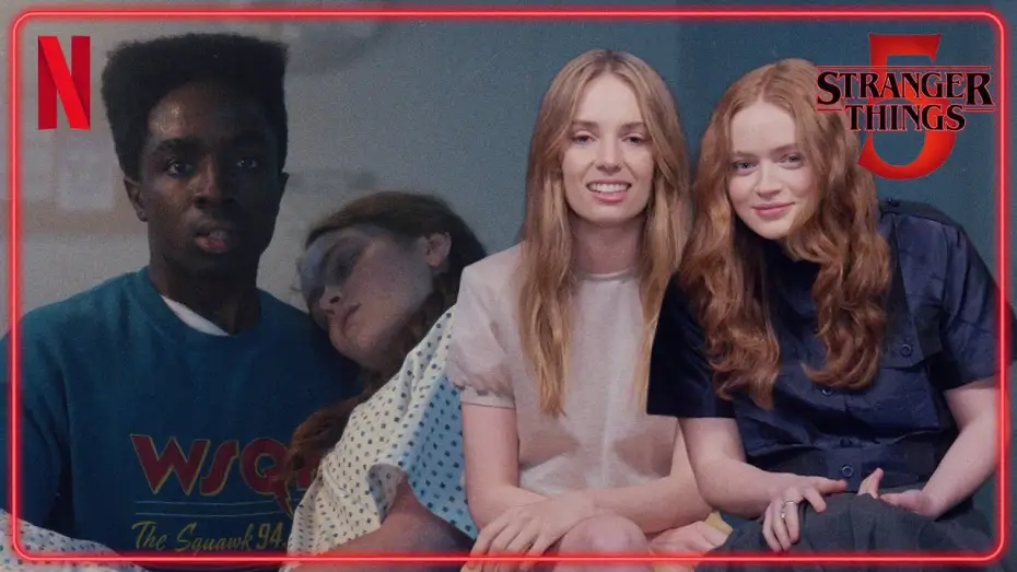 Видео к сериалу Очень странные дела — Sadie Sink & Maya Hawke React to Stranger Things 5 Volume 2