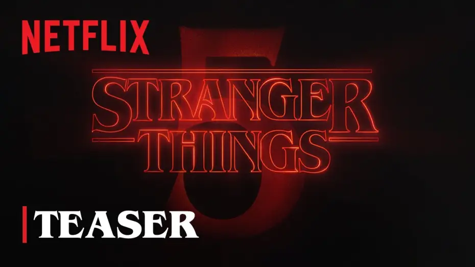 Видео к сериалу Очень странные дела — Stranger Things 5 Title Tease