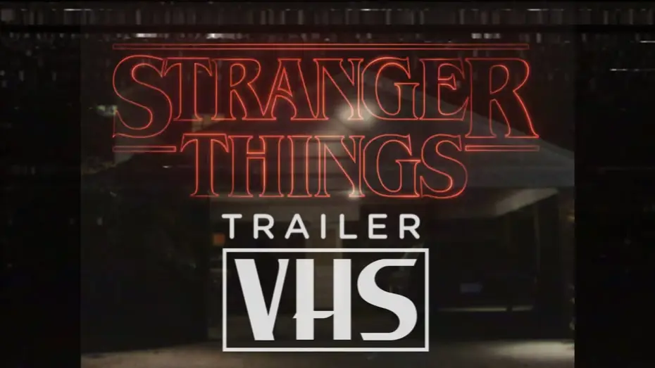 Видео к сериалу Очень странные дела — Stranger Things (2016) Trailer - 80's VHS Tape
