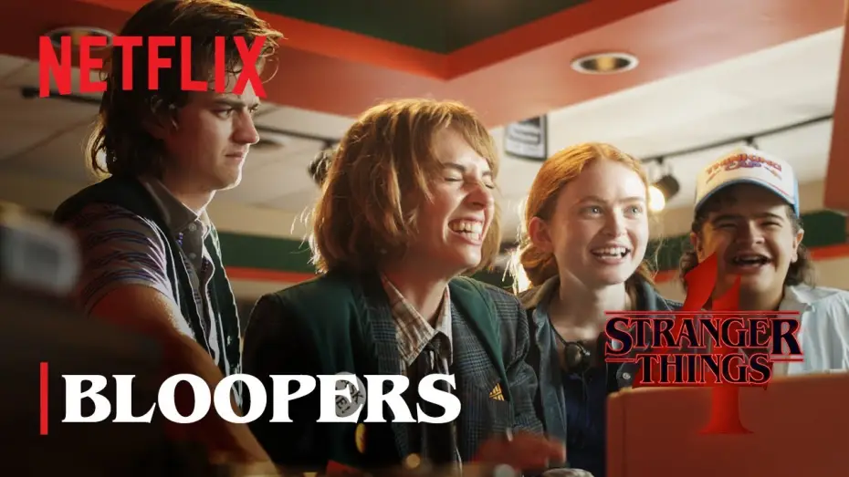 Видео к сериалу Очень странные дела — Stranger Things 4 Bloopers