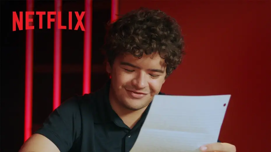 Видео к сериалу Очень странные дела — Stranger Things 5 - Gaten Matarazzo Reads Fan Letter