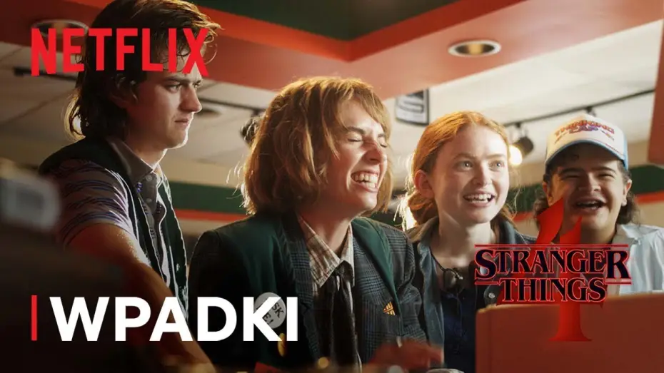 Видео к сериалу Очень странные дела — Stranger Things: Sezon 4 – wpadki | Netflix