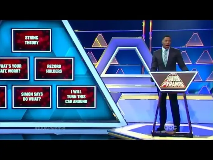 Видео к сериалу The $100,000 Pyramid — The $100,000 Pyramid on ABC Promo 1 - Sundays at 9|8c
