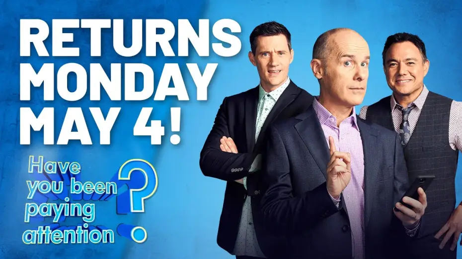 Видео к сериалу Вы внимательно следили? — #HYBPA Returns MONDAY MAY 4! | Have You Been Paying Attention?