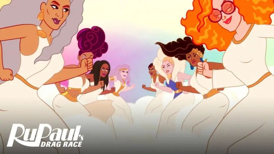 Видео к сериалу Королевские Гонки РуПола: Все Звёзды — THE BATTLE OF MOUNT RUCROPOLIS | Original Animated Short | RuPaul’s Drag Race All Stars 7