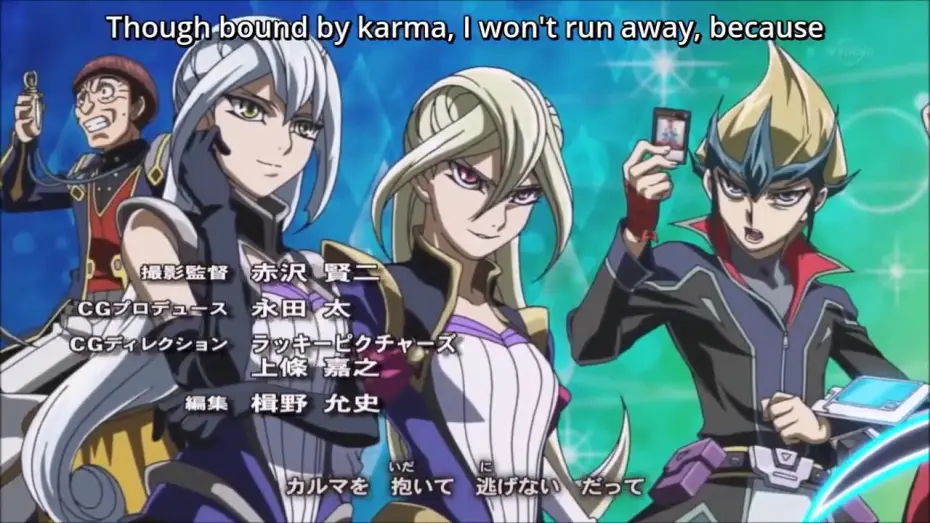 Видео к сериалу 遊☆戯☆王ARC-V — Opening 5 | LIGHT OF HOPE - Unknown Number!!! [Subtitled]