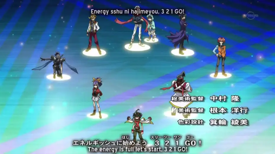 Видео к сериалу 遊☆戯☆王ARC-V — Opening 3 | UNLEASH - Gekidan Niagara [Subtitled]
